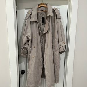 Brand new NastyGal oversized coat. Never worn. Size 10 and tag is still on.
